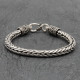 Bracelet en argent snake le Cobra Homme