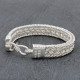 Bracelet en argent snake le galion