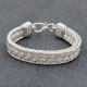 Bracelet en argent snake le galion