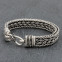 Bracelet en argent snake le galion Homme