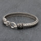 Bracelet en argent snake Leila Homme