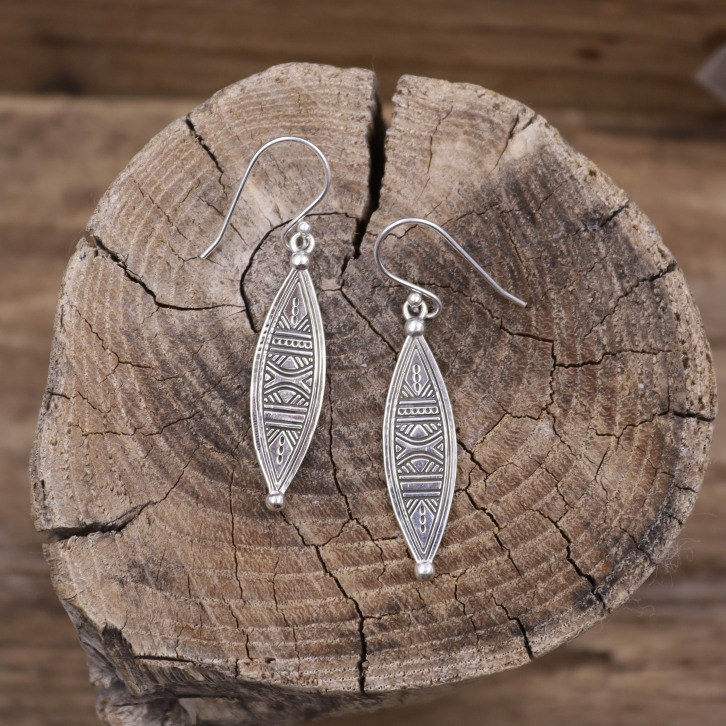 Boucles d'oreilles en argent