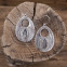 Boucles d'oreilles en argent et pierre labradorite