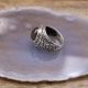 Bague en argent et pierre labradorite