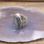 Bague en argent et pierre labradorite