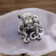 Pendentif poulpe en argent