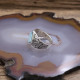 Bague en argent et turquoise