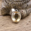 Pendentif en argent et citrine