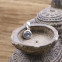 Pendentif en argent et topaze mystique