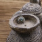 Pendentif en argent et labradorite