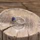 Bague en argent et lapis lazuli