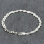 Bracelet de cheville "Régina" en argent