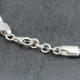 Bracelet en argent de cheville Régina