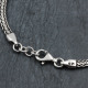 Bracelet en argent de cheville Taj