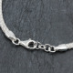 Bracelet en argent de cheville Taj