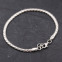 Bracelet de cheville "Beethoven" en argent