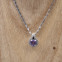 Pendentif d'exception en argent, marcassites et améthyste