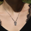 Collier d'exception en argent et marcassites