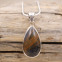 Pendentif en argent et piétersite