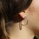 Boucles d'oreilles en argent 30mm