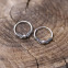 Créoles en argent 12mm