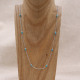 Collier en argent et turquoise