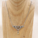 Collier en argent et citrine