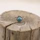 Bague en argent et turquoise