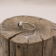 Bague en argent et grenat