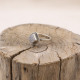 Bague en argent et pierre de lune