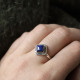 Bague en argent et lapis lazuli