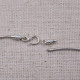 Collier Snake en argent à vis rond 2,5mm