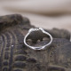 Bague en argent petit éléphant