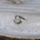 Bague en argent et pierre de lune