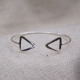 Bracelet rigide en argent