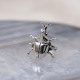 Bague en argent - scarabée