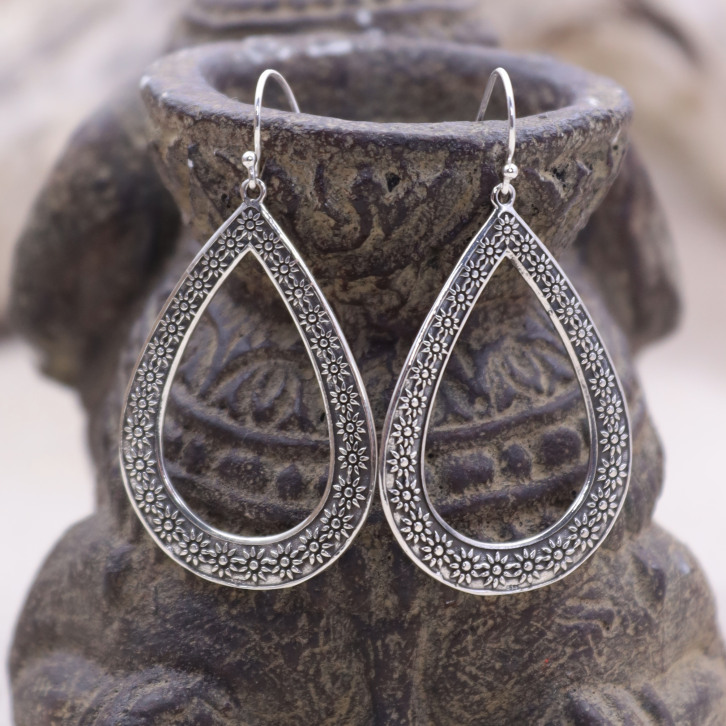 Boucles d'oreilles en argent