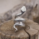 Bague en argent - serpent