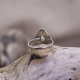 Bague en argent et pierre de lune