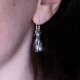 Boucles d'oreilles en argent - chat