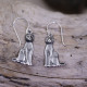 Boucles d'oreilles en argent - chat