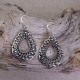 Boucles d'oreilles en argent