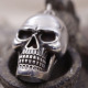 Pendentif en argent "tête de mort"