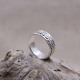 Bague anti-stress en argent