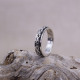 Bague anti-stress en argent