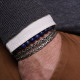 Bracelet en argent snake Holi Homme