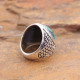 Bague en argent et turquoise