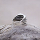 Bague en argent