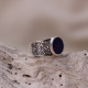 Bague en argent et lapis lazuli