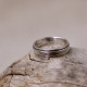 Bague anti-stress en argent